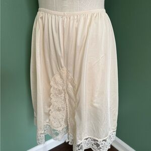 Vintage satin lace shorts